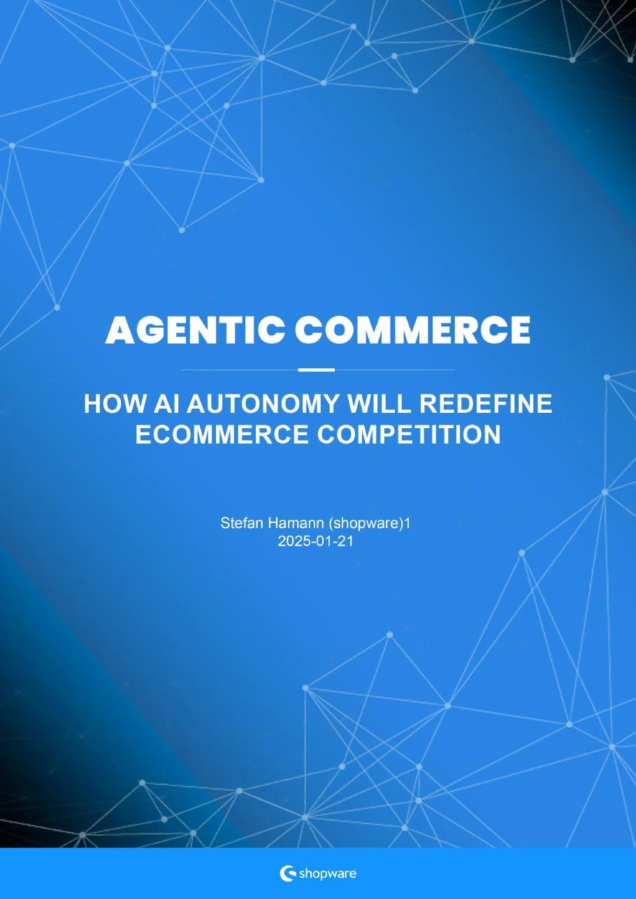 Historical original covers: the 21 January 2025 whitepaper and January 2026 strategy book. Source: agentic-commerce.sh. [S01, S03, S04]