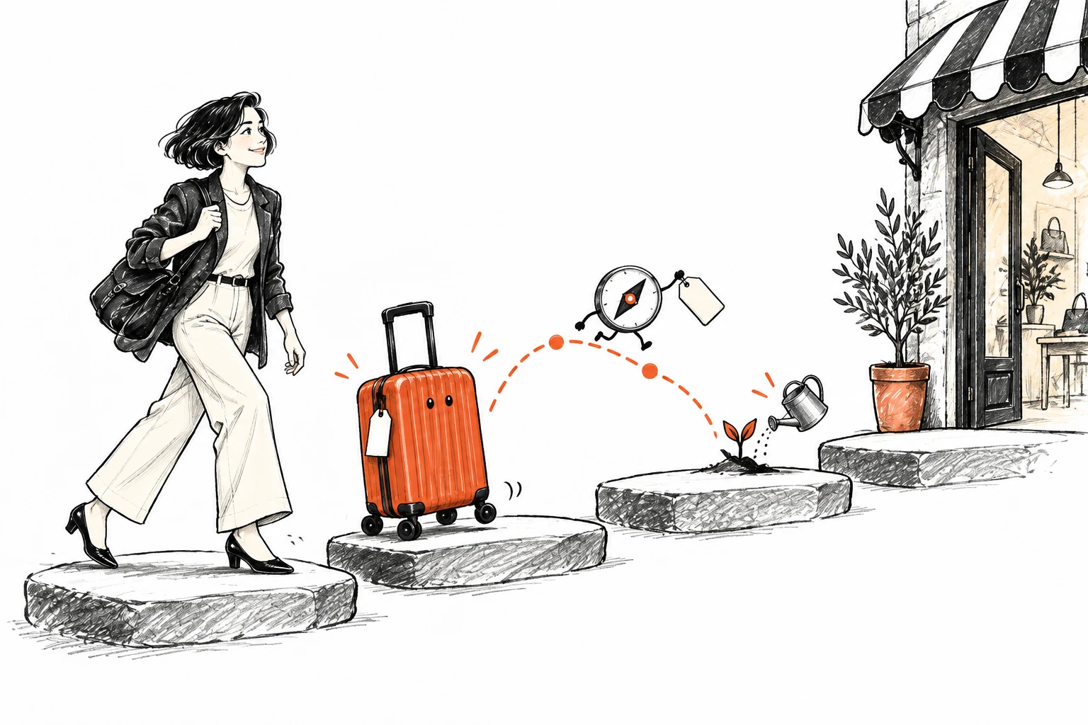 One useful first step beats a giant leap into the vague.