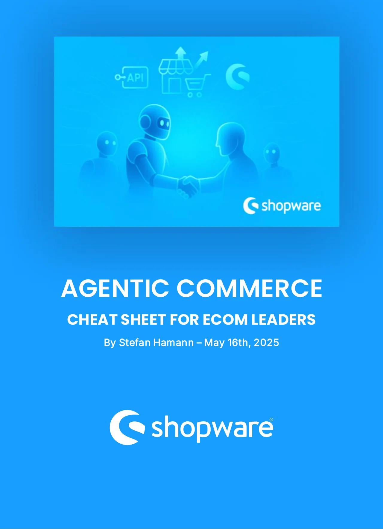 Agentic Commerce Cheat Sheet for Ecom Leaders · original page 1