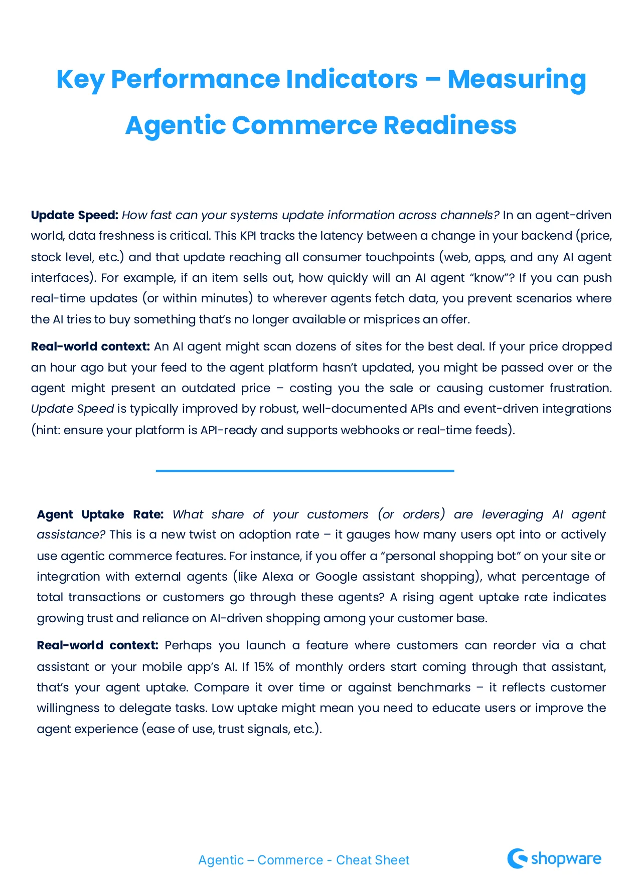 Agentic Commerce Cheat Sheet for Ecom Leaders · original page 10