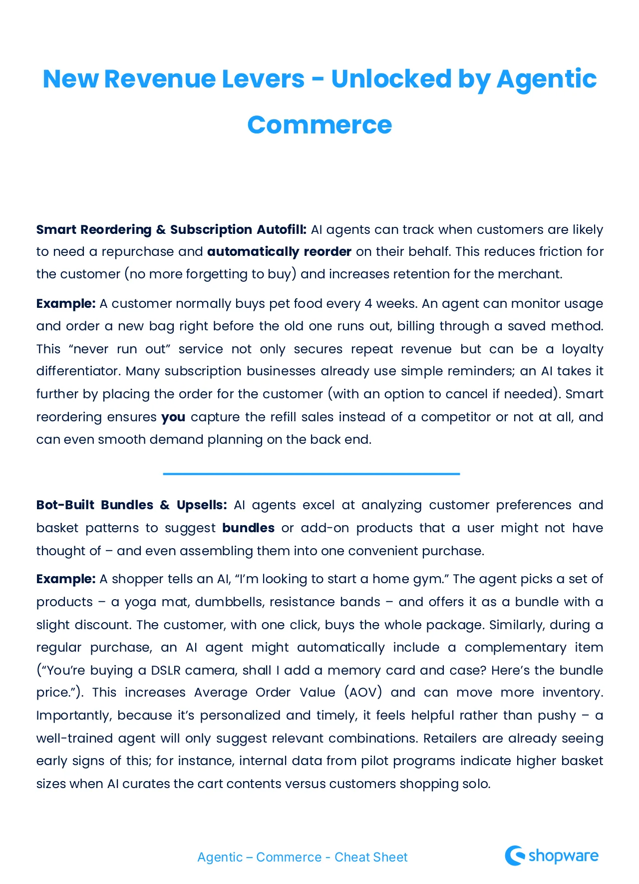 Agentic Commerce Cheat Sheet for Ecom Leaders · original page 19