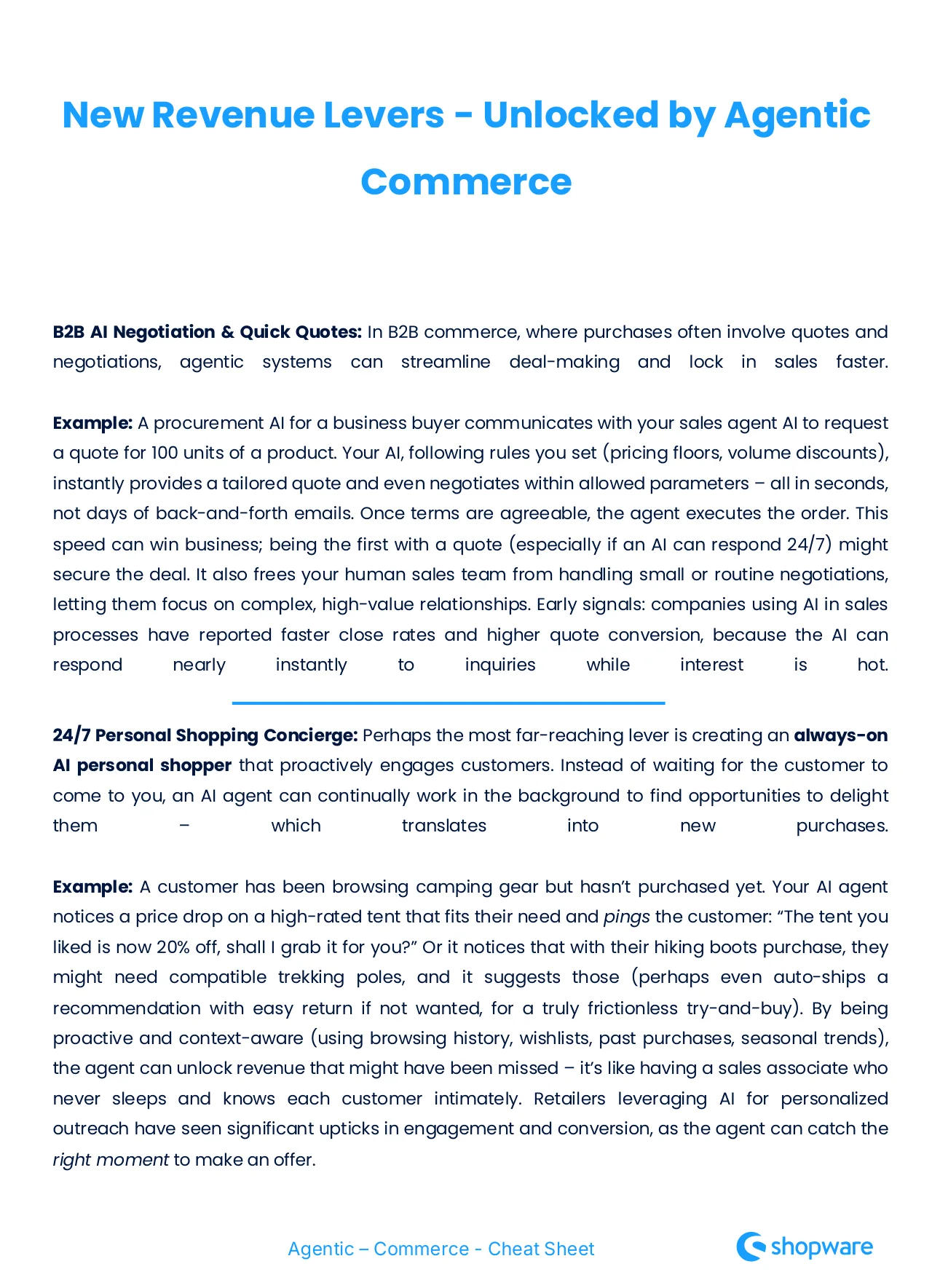 Agentic Commerce Cheat Sheet for Ecom Leaders · original page 20