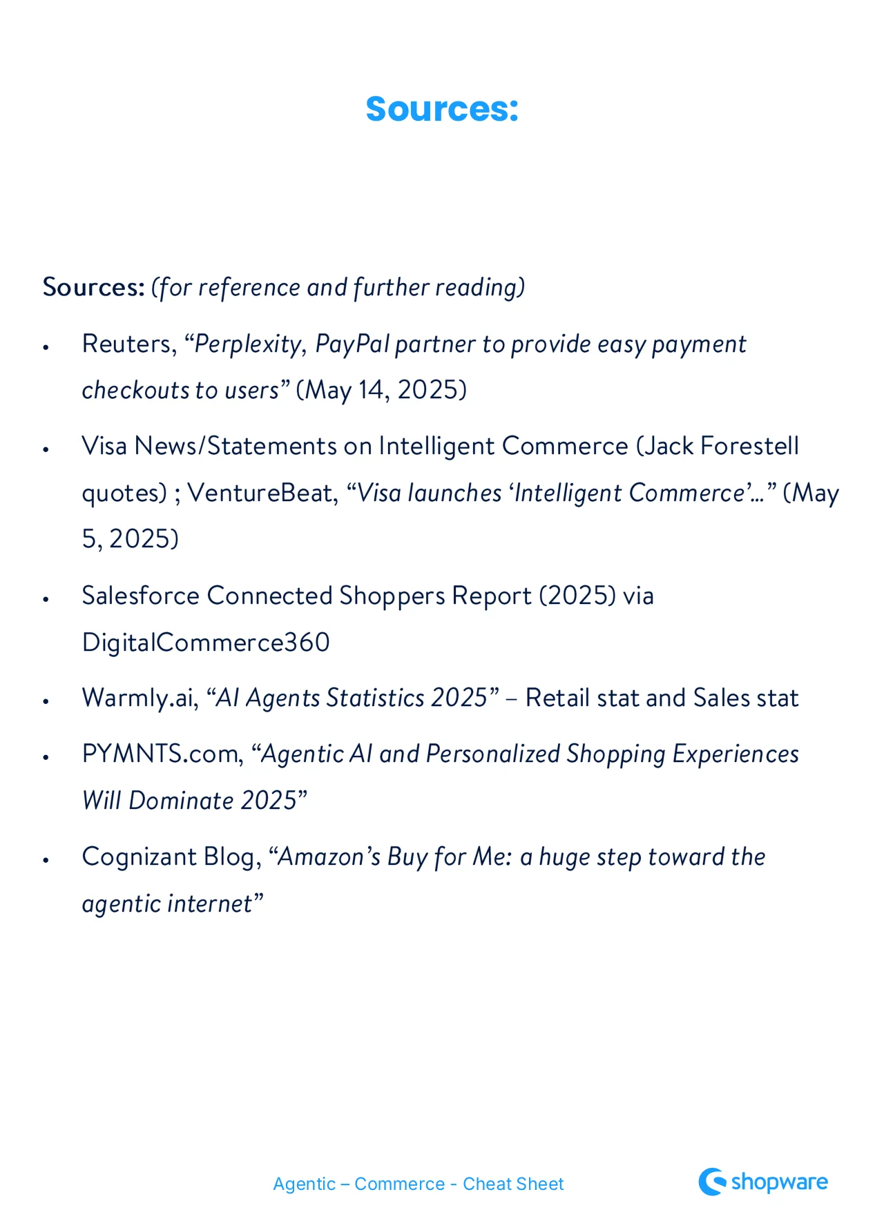 Agentic Commerce Cheat Sheet for Ecom Leaders · original page 25