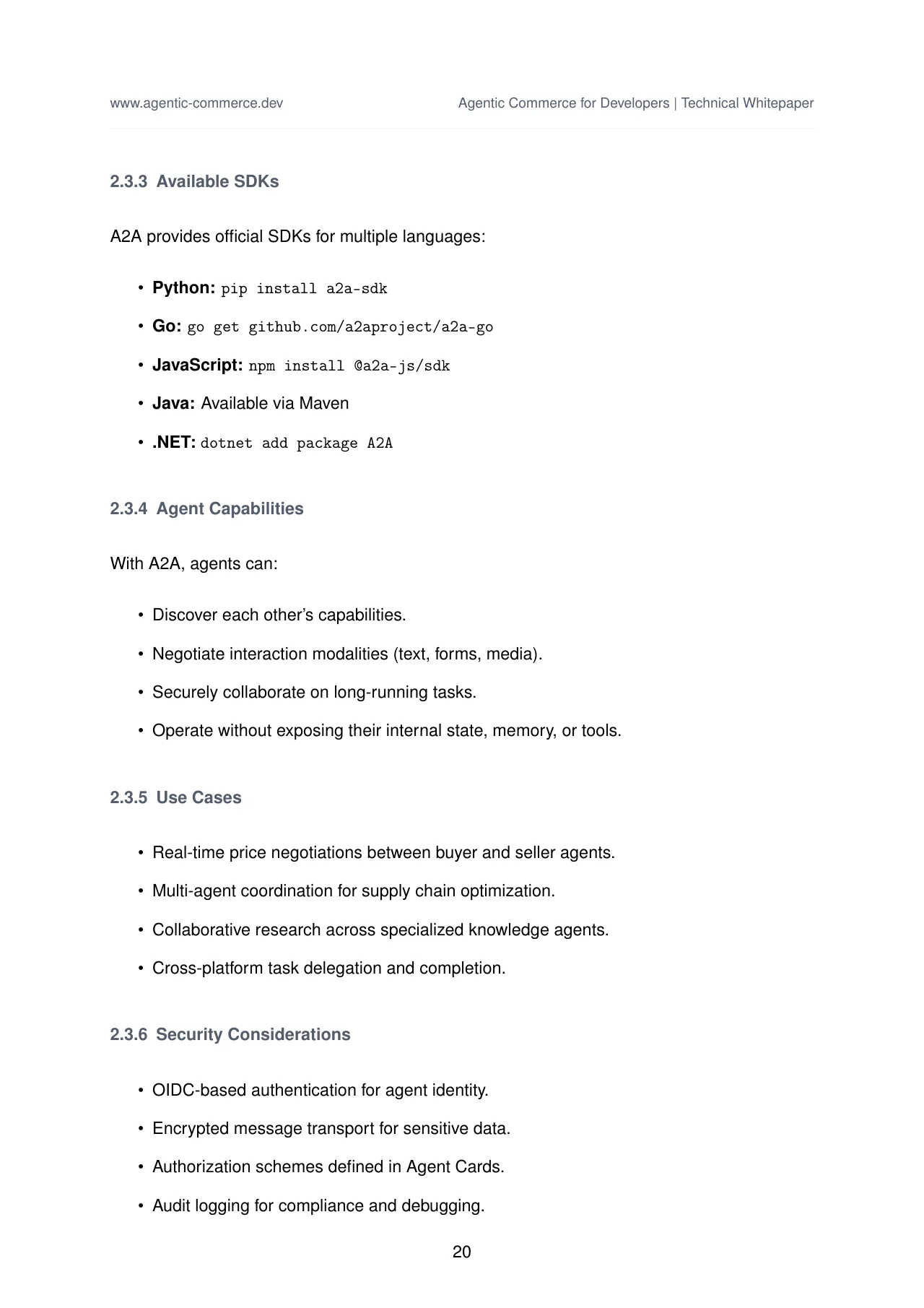 Agentic Commerce: Protocols, Standards, and Reference Architectures · original page 21