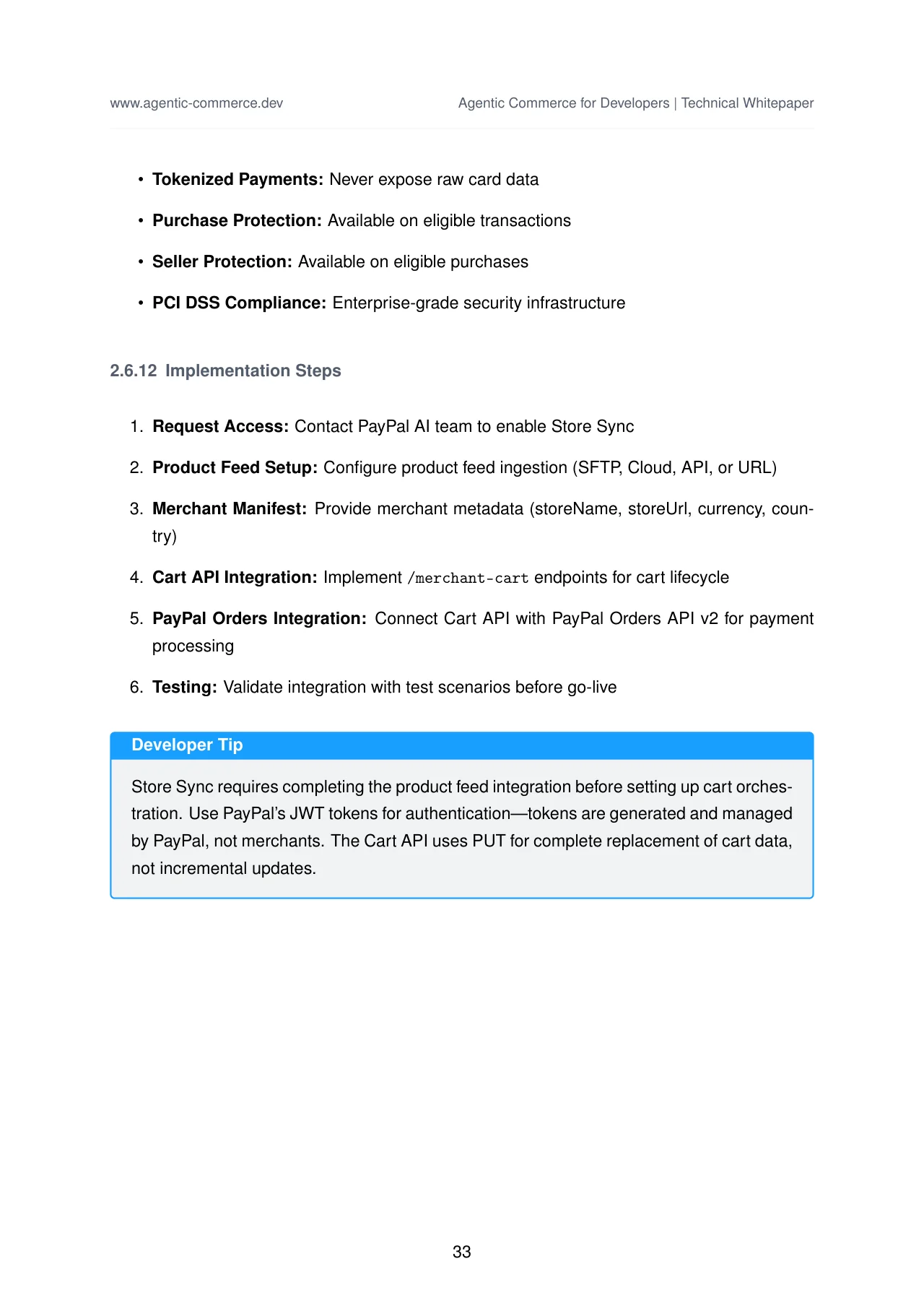 Agentic Commerce: Protocols, Standards, and Reference Architectures · original page 34