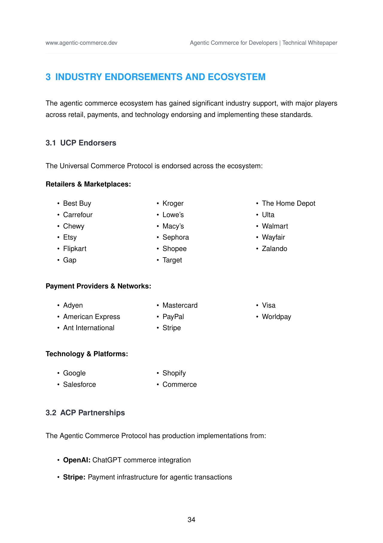 Agentic Commerce: Protocols, Standards, and Reference Architectures · original page 35