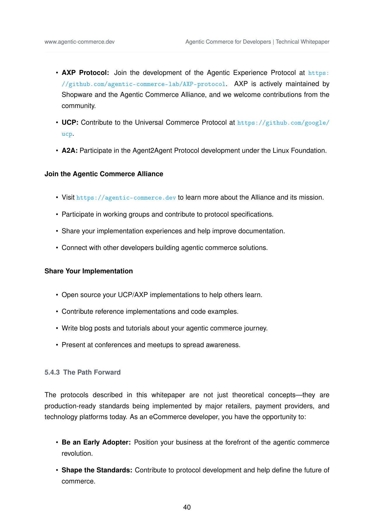 Agentic Commerce: Protocols, Standards, and Reference Architectures · original page 41