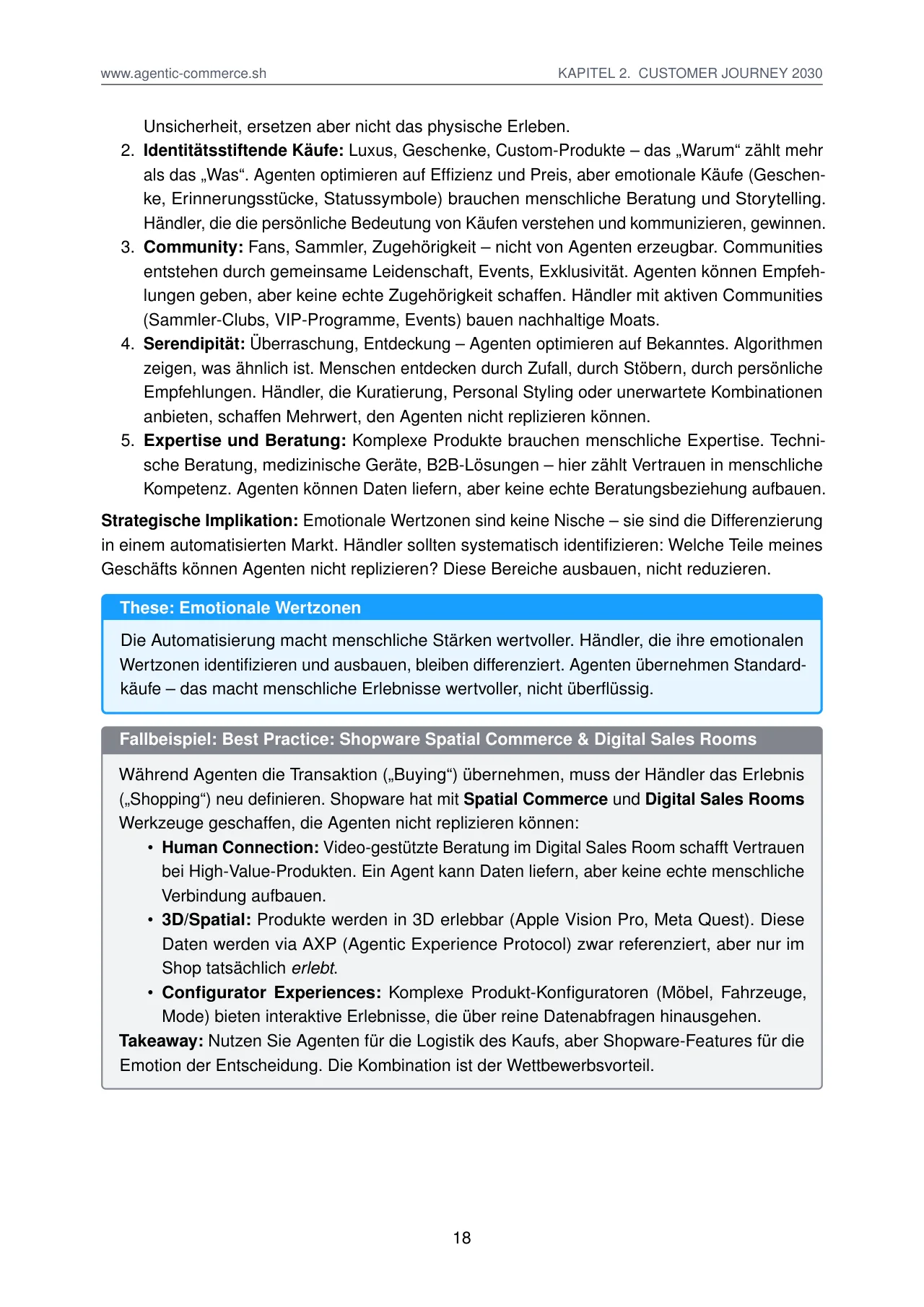 Agentic Commerce: Wie der Handel 2030 überlebt · Originalseite 18