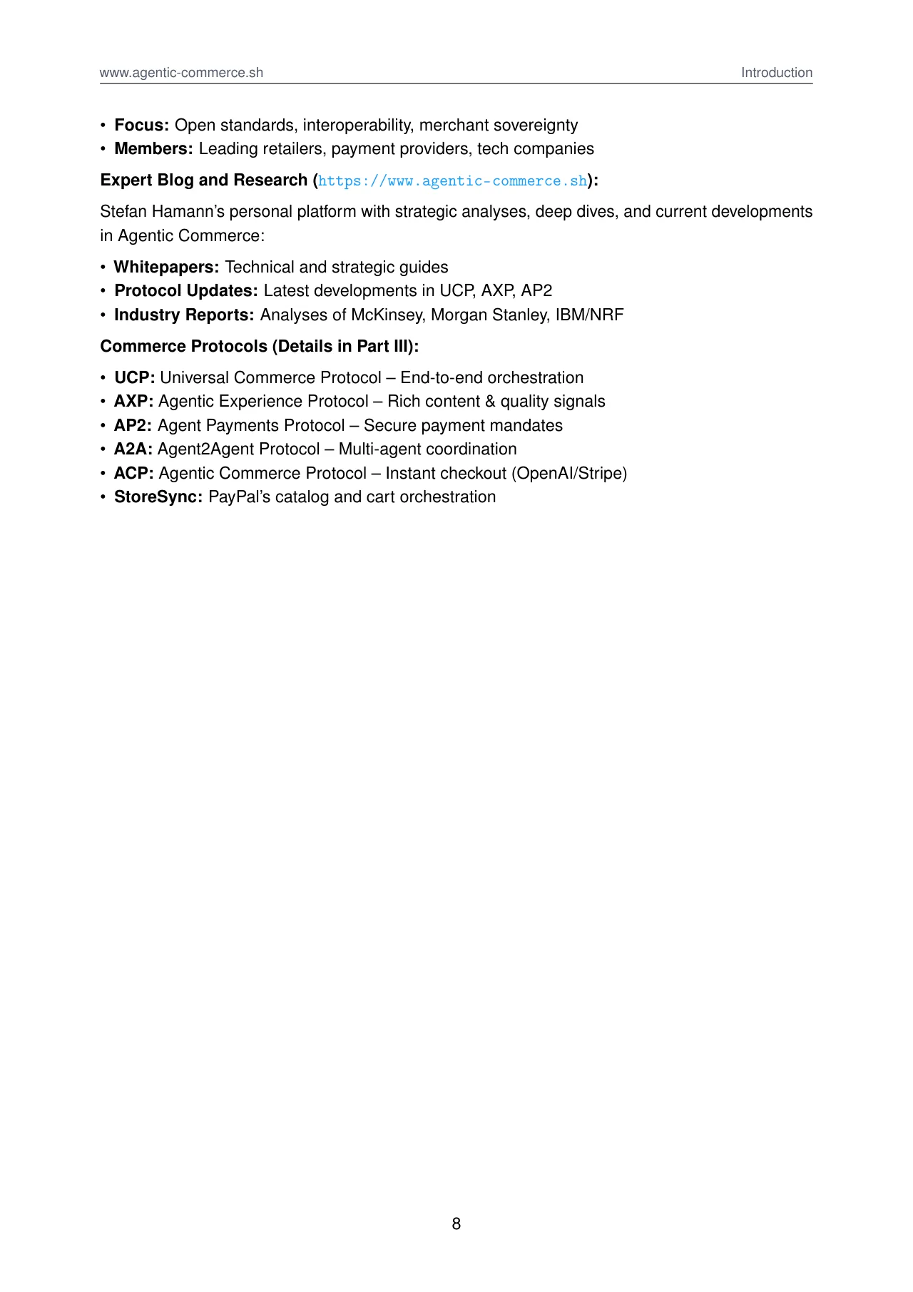 Agentic Commerce: How Commerce Survives 2030 · original page 8