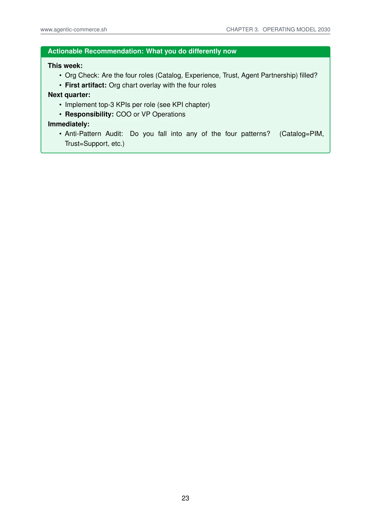 Agentic Commerce: How Commerce Survives 2030 · original page 23