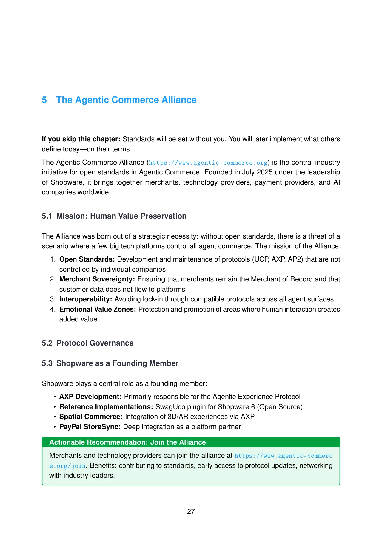 Agentic Commerce: How Commerce Survives 2030 · original page 27
