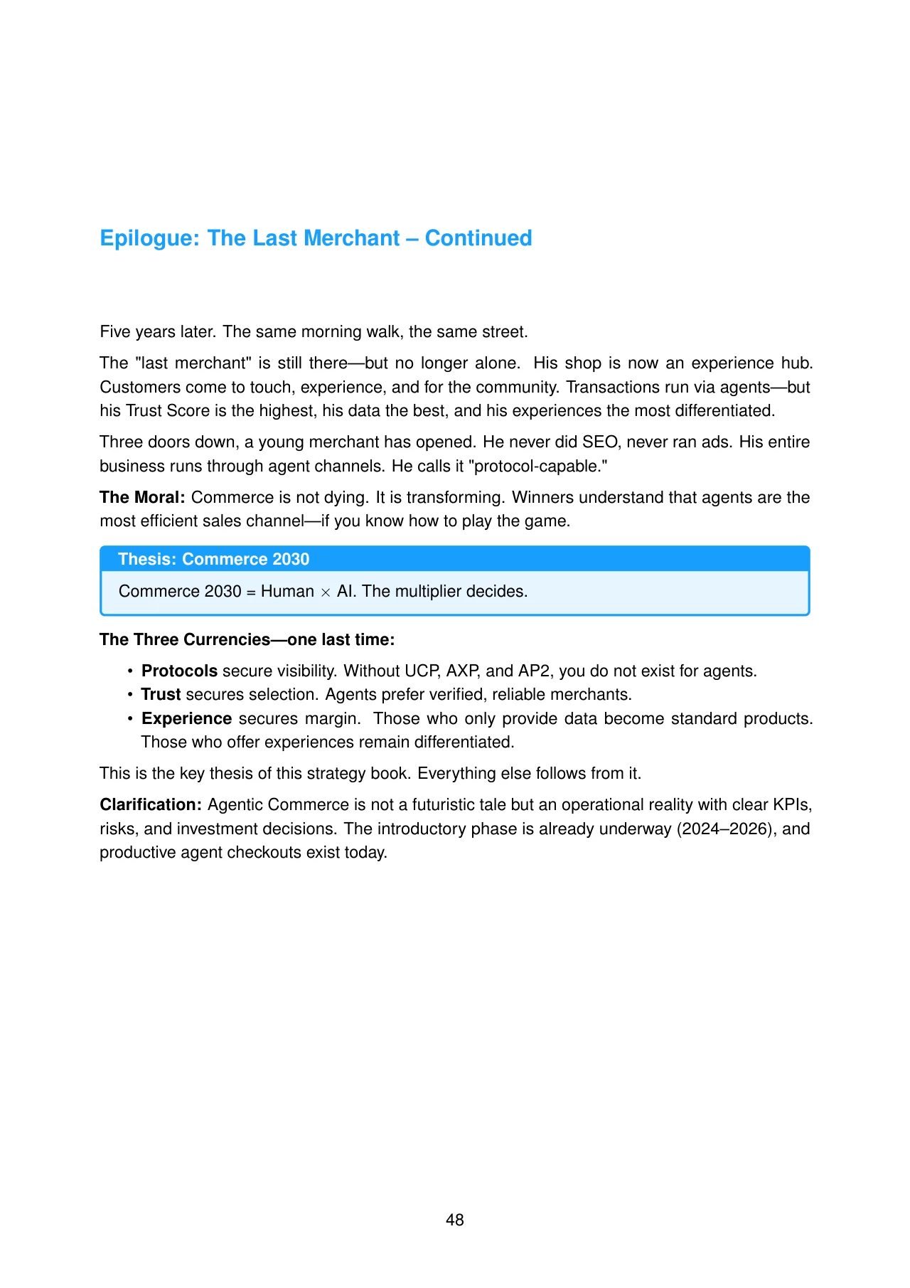 Agentic Commerce: How Commerce Survives 2030 · original page 48