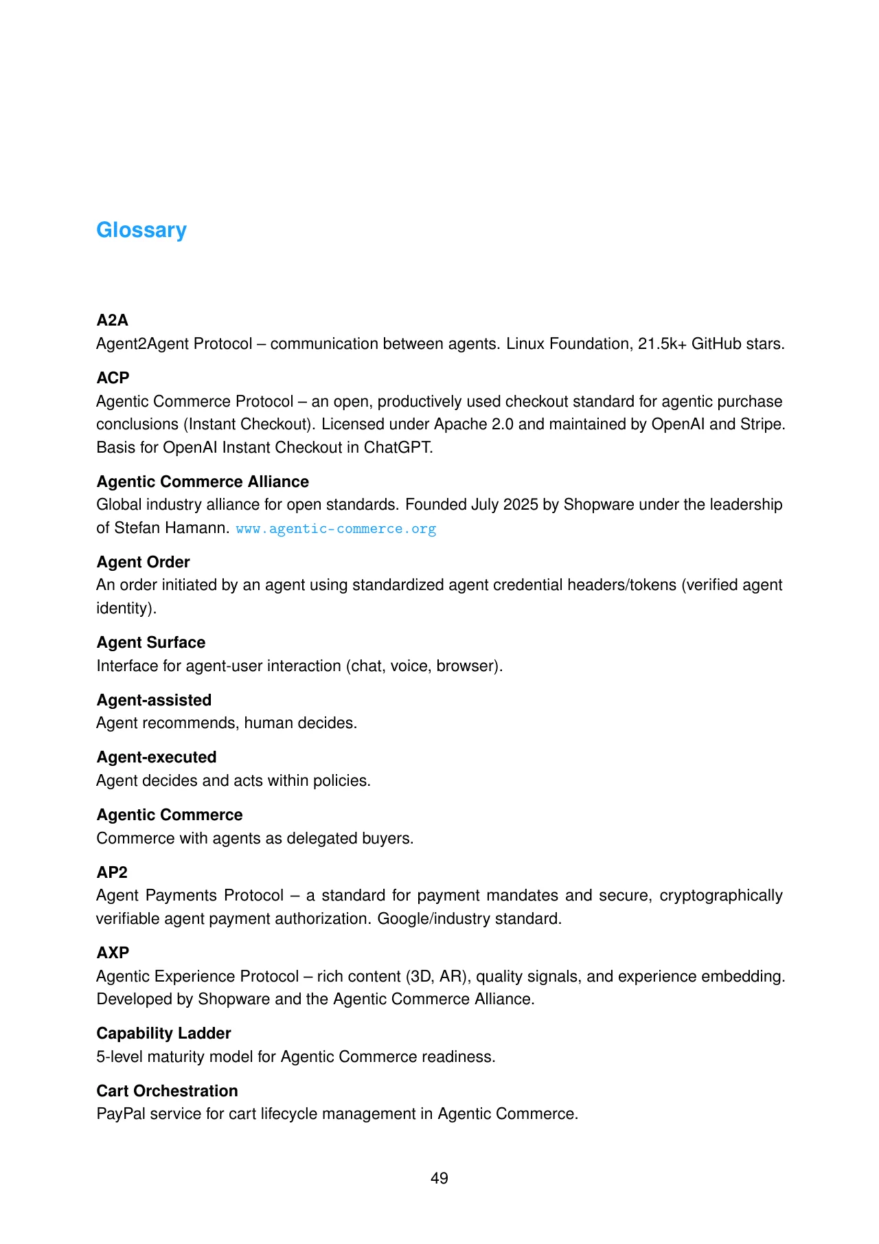 Agentic Commerce: How Commerce Survives 2030 · original page 49